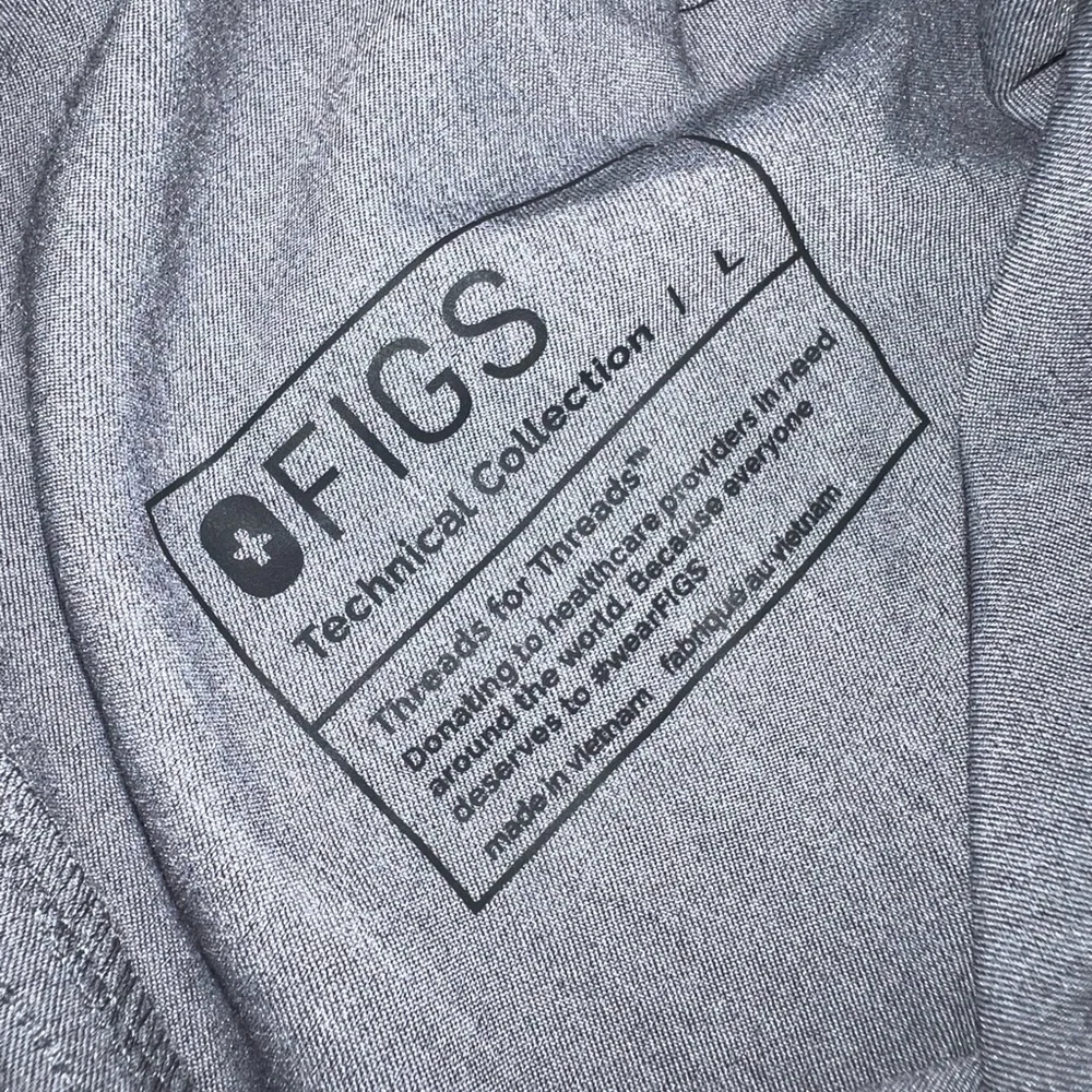 Figs Daga Slim Pant in Graphite Size Large New with tag